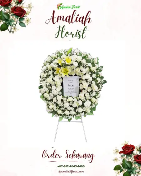 Krans Bunga Duka Semerak