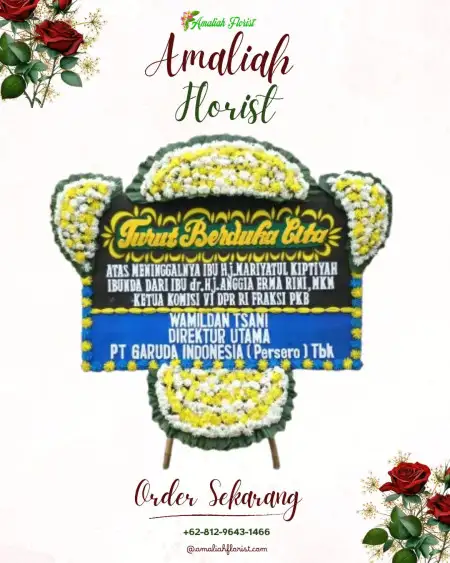 Papan Bunga Duka Semerak